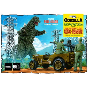 Godzilla Army Jeep             1/25