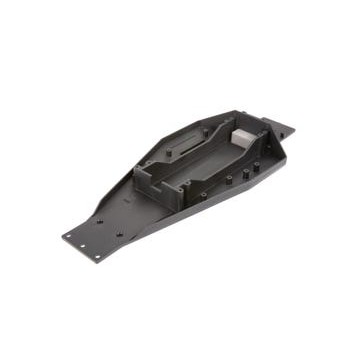 Lower chassis (black) (use only with 3725R ESC mounting plate)