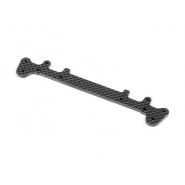 X10'22 GRAPHITE REAR BRACE 2.5MM