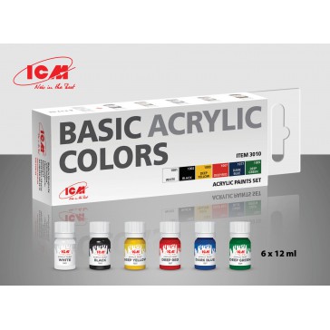 Set Basic Acrylic Colors