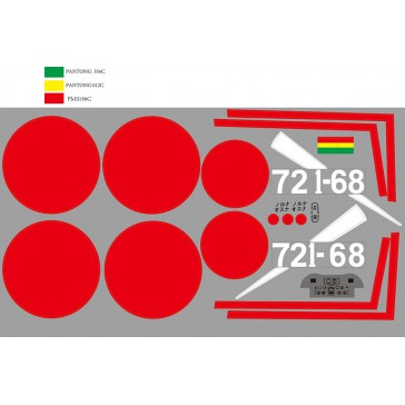 1100mm Zero - Decal Sheet