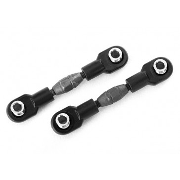 Camber links, steel, rear (28mm) (2)