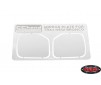 Mirror Decals for Traxxas TRX-4 2021 Ford Bronco