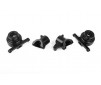 TEQ Ultimate Scale Cast Axle Steering Knuckles and C-Hubs