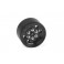 DISC.. OEM Plastic 0.7 Beadlock Wheels (Black)