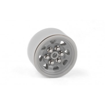 OEM Plastic 0.7 Beadlock Wheels (Grey)