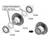 DISC.. 40T cone gear (32102)