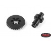 TEQ Ultimate Scale Cast Axle Ring and Pinion Gears W/ Locker