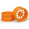 TECH 7 WHEEL ORANGE (6MM/2PCS)