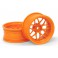 TECH 7 WHEEL ORANGE (9MM/2PCS)