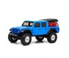 DISC.. SCX24 Jeep Gladiator, 1/24th 4WD RTR, Blue