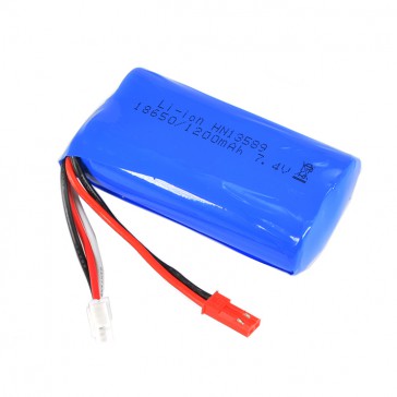 CY1592 BATTERY 7.4V 1200mAh RED JST PLUG