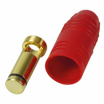 MPX-AS150 fiche mâle rouge 2 pcs.