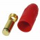 MPX-AS150 fiche mâle rouge 2 pcs.