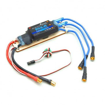 WATER COOLED 90A BRUSHLESS ESC W/ BEC (XT90)