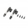 Rear Shock Set, 0.4mm Spring: SCX24 Glad