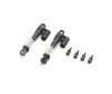 Rear Shock Set, 0.4mm Spring: SCX24 Glad