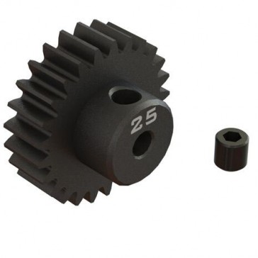 25T 0.8Mod 1/8" Bore CNC Steel Pinion Gear