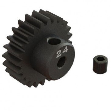 24T 0.8Mod 1/8" Bore CNC Steel Pinion Gear