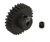 28T 0.8Mod 1/8" Bore CNC Steel Pinion Gear