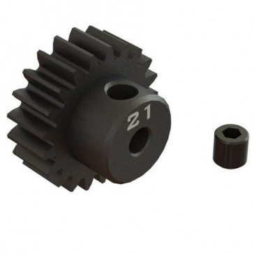 21T 0.8Mod 1/8" Bore CNC Steel Pinion Gear