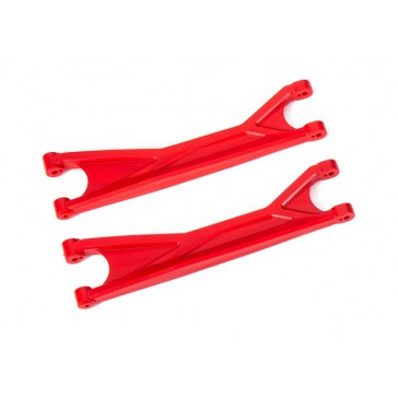 Upper suspension arms red (2, L or R, frt or rr) for use with 7895