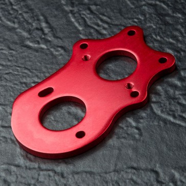 RMX Alum. spur gearbox motor mount (red)