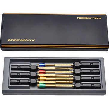 AM Power Tool Tip Set 7pcs with Alu Case