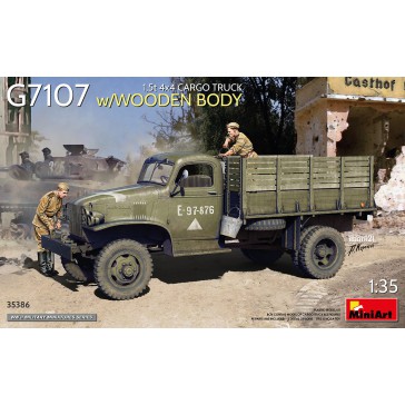 G7107 1.5T 4x4 Wooden Body 1/35