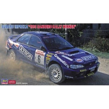 1/24 SUBARU IMPREZA 1995 SAN REMO RALLY NR. 6 (7/22) *