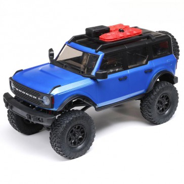 1/24 SCX24 2021 Ford Bronco 4WD Truck RTR, Blue