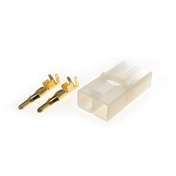 Connector : male TAMIYA plug (1pcs)