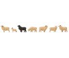 1/87 FIGUREN-SET MET SOUND SCHAPEN