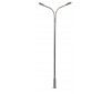 1/87 LED-STRAATVERLICHT. GEBOGEN STRAATLANTAARN 3X