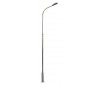 1/87 LED-STRAATVERLICHT. GEBOGEN STRAATLANTAARN 3X