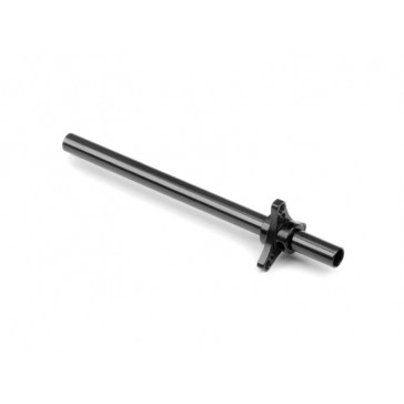 X12 REAR SOLID AXLE SHAFT - SHORTER - LIGHTWEIGHT - HUDY SPRING STEEL