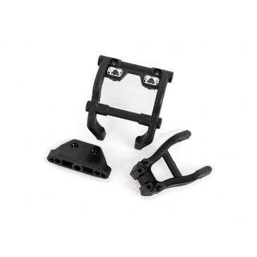 Wheelie bar mounts/ rear skidplate (fits 4WD Stampede) (for LED light