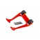 Wheelie bar, red (assembled)