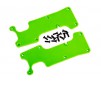 Suspension arm covers, green, rear (left and right)/ 2.5x8 CCS (12)