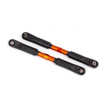 Toe links, Sledge (TUBES orange-anodized, 7075-T6 aluminum, stronger