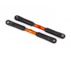 Toe links, Sledge (TUBES orange-anodized, 7075-T6 aluminum, stronger