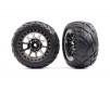 Tires & wheels, assembled (2.2' black chrome wheels, Anaconda 2.2' ti