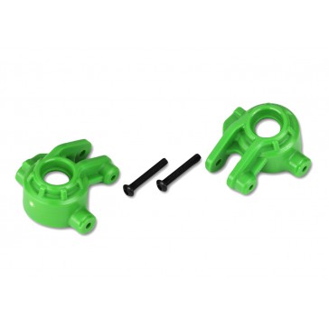 Steering blocks, extreme heavy duty, green (left & right)/ 3x20mm BCS