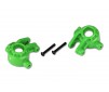 Steering blocks, extreme heavy duty, green (left & right)/ 3x20mm BCS