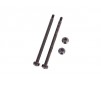 Suspension pins, outer, rear, 3.5x56.7mm (hardened steel) (2)/ M3x0.5