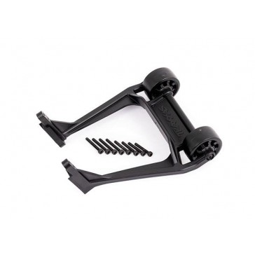 Wheelie bar, black (assembled)