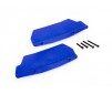 Mud guards, rear, blue (left and right)/ 3x15 CCS (2)/ 3x25 CCS (2)