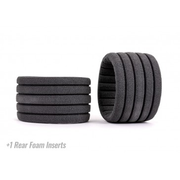 Tire inserts, molded (2) (for 9475 rear tires) (+1 firmness)