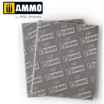 SANDING SPONGE SHEET 180 GRIT 2 PCS.