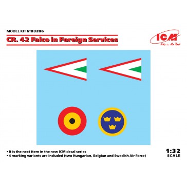 Decal CR42 Falco Foreign Serv. 1/32